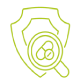 checking safety of new drugs linear icon dose response assessment acute toxicity tests thin line customizable illustration contour symbol isolated outline drawing editable stroke vector
